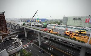 重卡压坏上海高架：物流公司4重型车夜上中环，负责人被控制