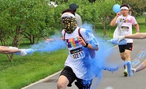红遍全球的都市跑“Color Run”来上海了，近万名额被秒杀