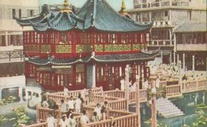 上海豫園文物失而復(fù)得？百年湖心亭茶樓楹聯(lián)“重現(xiàn)江湖”