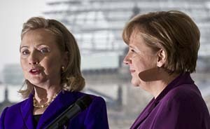 德美“失信”裂痕再現(xiàn)：情報(bào)人員竊聽希拉里電話