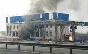 山西祁縣一加氣站內(nèi)面包車爆炸已致三人死亡，原因正在調(diào)查