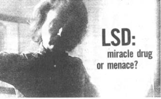 迷幻精神病學：加拿大精神病學的醫學實驗、成癮與禁毒政策