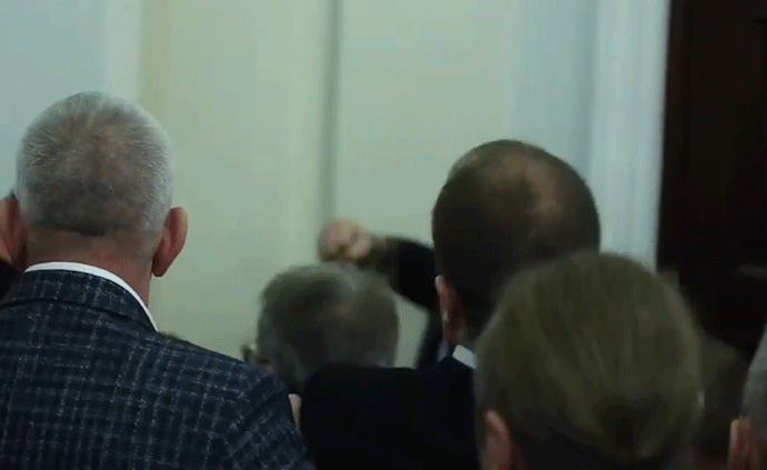 烏克蘭議員又打架了，還被打成腦震蕩