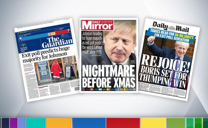 約翰遜成豪賭贏家，英國(guó)報(bào)紙悲喜兩重天