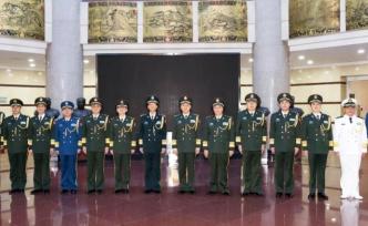 國(guó)防大學(xué)舉行晉銜儀式：4名軍官晉升少將軍銜