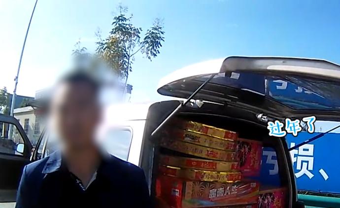 听说湖北烟花便宜,3男子跨省“备年货”