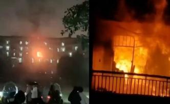 浙江工業(yè)大學(xué)一宿舍樓起火，6人被疏散