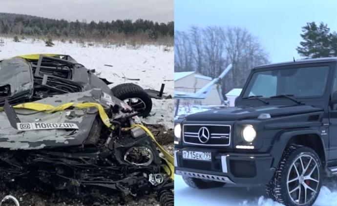 常出故障？俄網(wǎng)紅租直升機(jī)高空拋奔馳