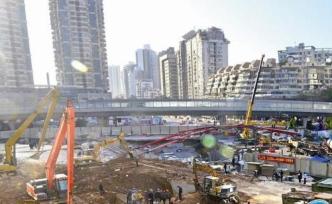 路面塌陷事故12天后，厦门吕厝路口拟将恢复路面交通