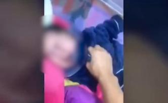 啟東警方：一男子虐娃還持刀開車威脅“砍人”，正接受調(diào)查