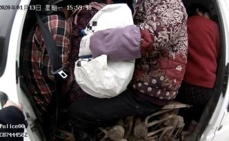交警驚呆了，6座小車坐了31位老年人