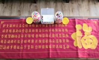 市民繡平安福送消防：每次都要平安歸來