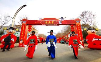 河南鶴壁打造芝麻官小巷文化迎新春