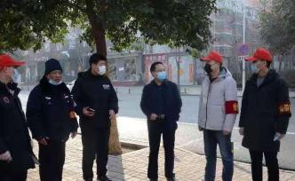 邢臺(tái)市退役軍人事務(wù)局黨組書記、局長(zhǎng)李同修檢查疫情防控工作