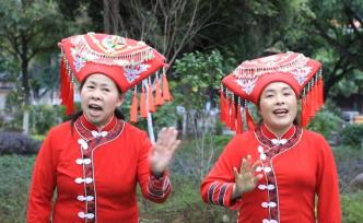 居民唱土話山歌“抗疫”