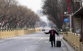 出行靠走，空城狀態(tài)的西安你見過么？