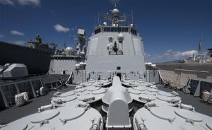 中国海军在日本海举行实兵对抗演练，多个舰艇编队参与