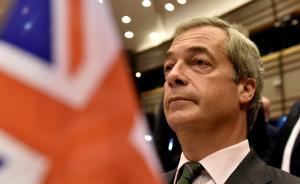 英國獨(dú)立黨領(lǐng)袖法拉奇表示將辭職：已達(dá)到“脫歐”目標(biāo)