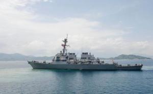 美军舰越战后首次停靠金兰湾，加强美越海军合作