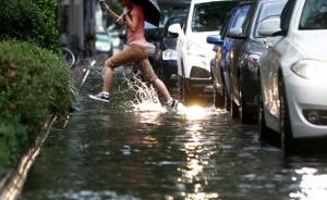 上海嘉定今天狂風(fēng)驟雨，“兇手”不是“尼伯特”而是對流云團