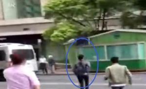上海轨交8号线一男子逃票，站务人员和热心群众追其50米