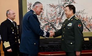 范長(zhǎng)龍會(huì)見(jiàn)墨西哥國(guó)防部長(zhǎng)和海軍部長(zhǎng)，介紹十八屆六中全會(huì)