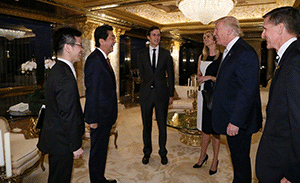 直擊｜安倍訪美與特朗普“倉促”會面，稱確認可構建信賴關系