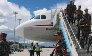 陸軍領(lǐng)導(dǎo)機構(gòu)成立后，首次牽頭組織完成新老兵航空運輸工作