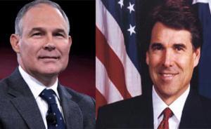 美國(guó)應(yīng)對(duì)氣候變化兩核心聯(lián)邦部門,將由兩位氣候懷疑論者執(zhí)掌