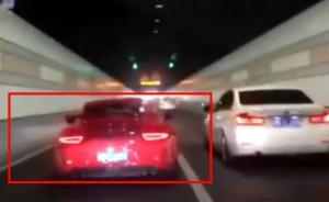 上海中环线两车时速180公里狂飙：一为赛车手，一为修车工