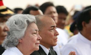 柬埔寨國王西哈莫尼、太后莫尼列來華