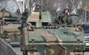 为期两个月的韩美“鹞鹰”演习进入第六天，规模持平历史之最