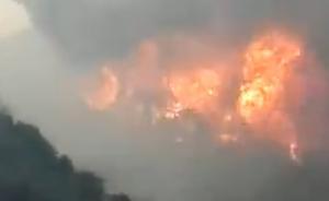 航拍直擊中俄邊境大興安嶺林區(qū)山火