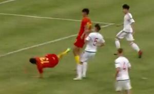 視頻丨國青小將打入精妙倒鉤，網(wǎng)友：這球我能吹10年