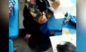 山東臨沂一小學生跪地上課多日，校方：涉事教師被警告