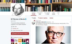 荷蘭作家伊恩·布魯瑪將擔任《紐約書評》新主編