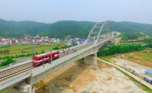 武九客专江西段今年9月具备开通条件，南昌至武汉90分钟