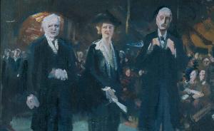 專欄·畫外因|明明可靠臉吃飯，可她偏要靠嘴，且勝了丘吉爾