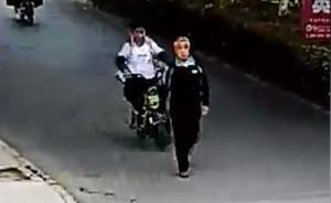 学生骑车撞飞老人，消失月余后未现身