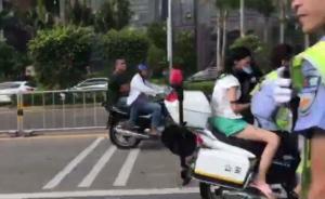 海南?？谝豢忌咤e考場，交警護送回考點距開考僅剩2分鐘