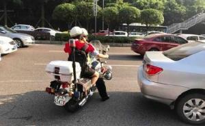 老師忘帶全班準考證，送考警摩逆行取回