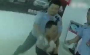 視頻｜男子持20厘米尖刀4s店內要自殺，河南刑警空手奪刃