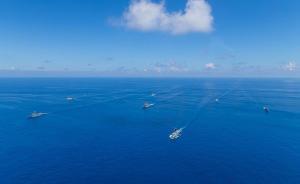 臺媒：遼寧艦穿臺灣海峽時，臺軍舉行?？章?lián)合操演