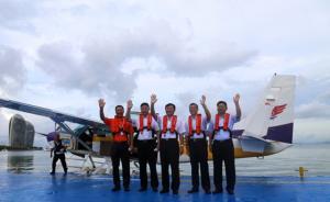 民航局副局長搭乘金山事故同款水上飛機(jī)，笑言“領(lǐng)導(dǎo)先飛” 