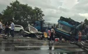 广东河北两起车祸致28死53伤，国家安监局工作组赶赴现场