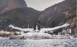 跳入大海，跃过高楼，看艺术家JR如何玩转里约奥运