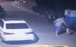 摔猫装箱男子已找到,系骑手被永久拉黑