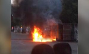 永州变压器起火，上月曾爆炸致1死7伤