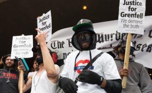 倫敦火災(zāi)再引抗議，所在區(qū)新領(lǐng)導(dǎo)承諾花2.5億英鎊提供居所