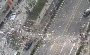 济南一饭店瓶装液化石油气爆炸：已致8人受伤，其中1人重伤